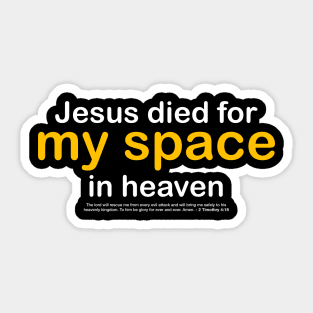 Heaven Sticker